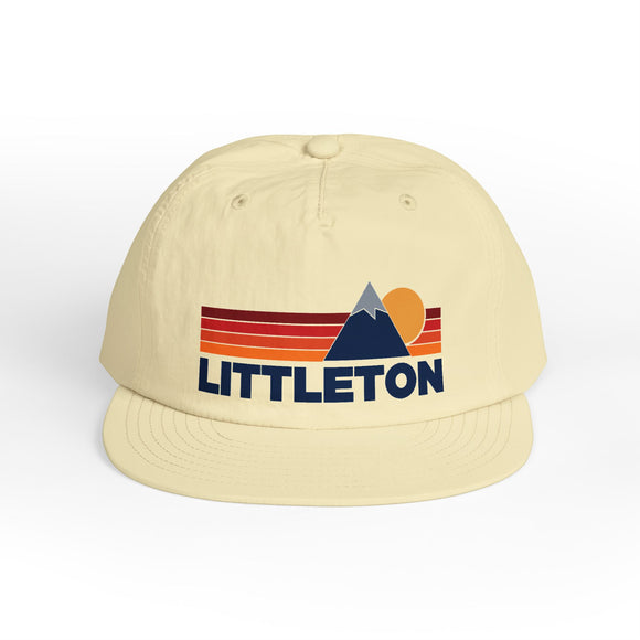 Littleton, Colorado Mountain Surf Cap | Retro Light Weight Cap
