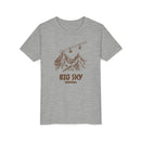 Big Sky, Montana Youth T-Shirt — Vintage Gondola Ski Mountain Tee-3