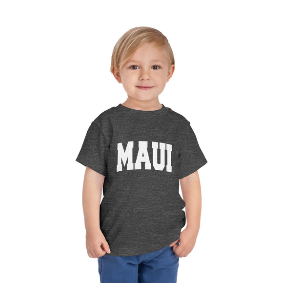 Maui, Hawaii Toddler Graphic Tee - Kids Maui Vacation T-Shirt