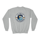 La Jolla, California Youth Sweatshirt - Unisex Kid's La Jolla Crewneck Sweatshirt-5
