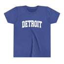 Detroit, Michigan Youth Graphic Tee - Kids Detroit T Shirt-3