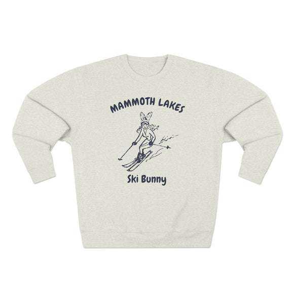 Premium Mammoth Lakes, California Ski Bunny Sweatshirt