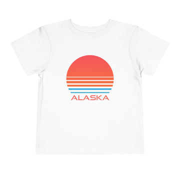 Alaska Toddler T-Shirt - Retro 80s Unisex Toddler Alaska Shirt - 0