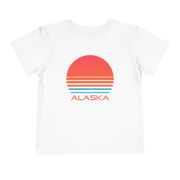 Alaska Toddler T-Shirt - Retro 80s Unisex Toddler Alaska Shirt