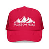 Kids Jackson Hole, Wyoming Trucker Hat - Youth Snapback Cap