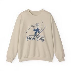 Park City, Utah Sweatshirt - Vintage Skiing Graphic Crewneck - 0