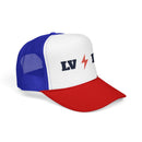 Las Vegas, Nevada Retro Trucker Hat - Lightning Foam Cap-9