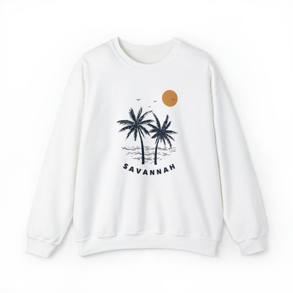 Savannah, Georgia Sweatshirt - Unisex Crewneck Savannah Sweatshirt