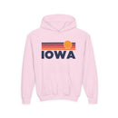 Iowa Youth Hoodie - Kids Iowa Hooded Sweatshirt-4