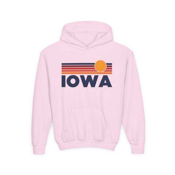 Iowa Youth Hoodie - Kids Iowa Hooded Sweatshirt