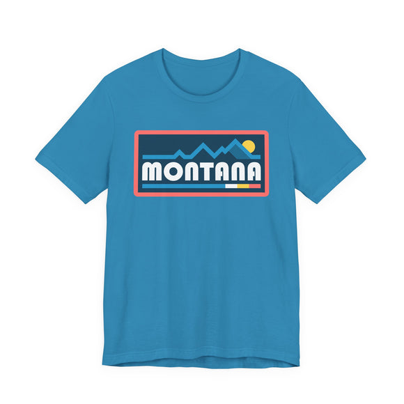 Montana T Shirt - Retro Graphic Montana Tee