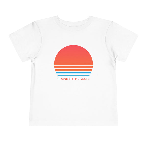 Sanibel Island, Florida Toddler T-Shirt - Retro 80s Toddler Sanibel Island Shirt