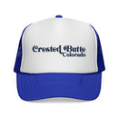 Crested Butte, Colorado Retro Trucker Hat-4