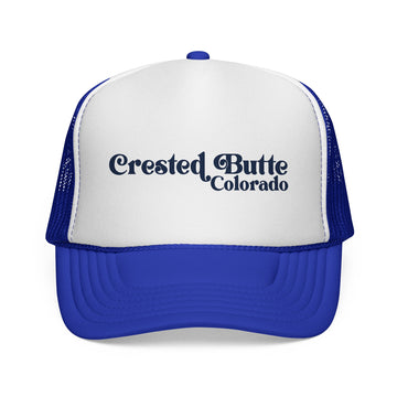 Buy royal Crested Butte, Colorado Retro Trucker Hat