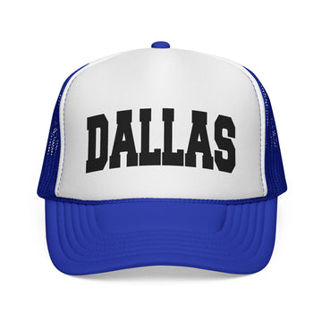 Buy royal Dallas, Texas Collegiate Style Trucker Hat