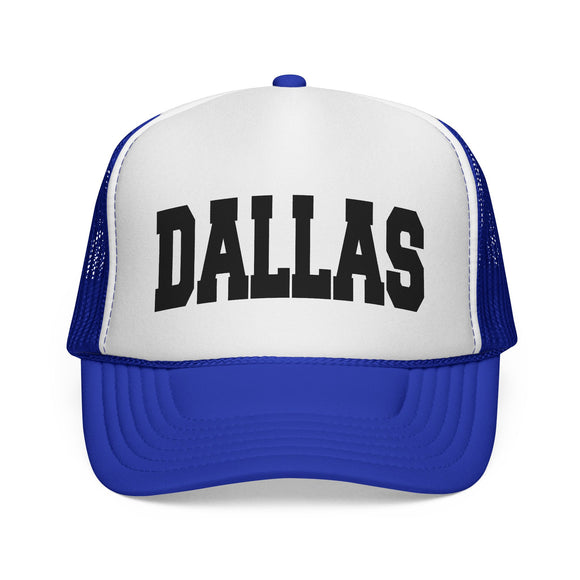 Dallas, Texas Collegiate Style Trucker Hat
