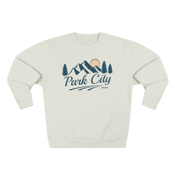 Buy oatmeal-heather Premium Park City, Utah Sweatshirt - Unisex Sweatshirt