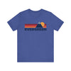 Retro Evergreen, Colorado T-shirt, Mountain Tee, Vintage Evergreen Unisex Jersey Shirt, Outdoor Hiking Apparel