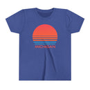 Michigan Youth Shirt - Retro 80s Michigan Kid's T-Shirt-5