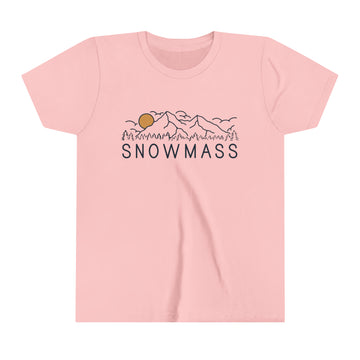 Snowmass, Colorado Youth T-Shirt - Kids Snowmass Shirt - 0