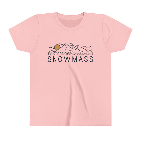 Snowmass, Colorado Youth T-Shirt - Kids Snowmass Shirt
