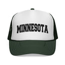 Minnesota Retro Collegiate Style Trucker Hat-4