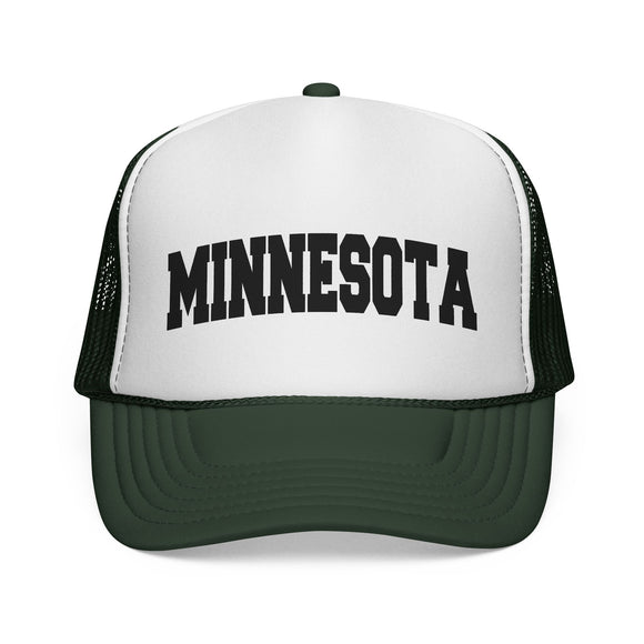 Minnesota Retro Collegiate Style Trucker Hat