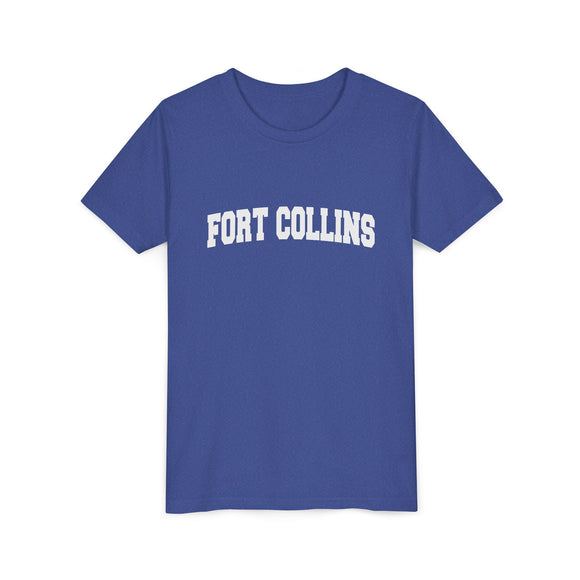 Fort Collins, Colorado Youth Graphic Tee - Kids Fort Collins T Shirt