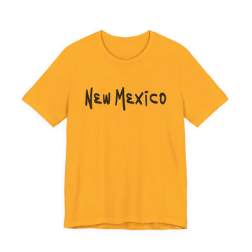 New Mexico T-Shirt - Graffiti Text - 0