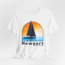 Newport, Rhode Island T Shirt - Sailboat Tee-8
