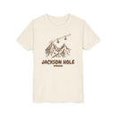 Jackson Hole, Wyoming Youth T-Shirt — Vintage Gondola Ski Mountain Tee-1