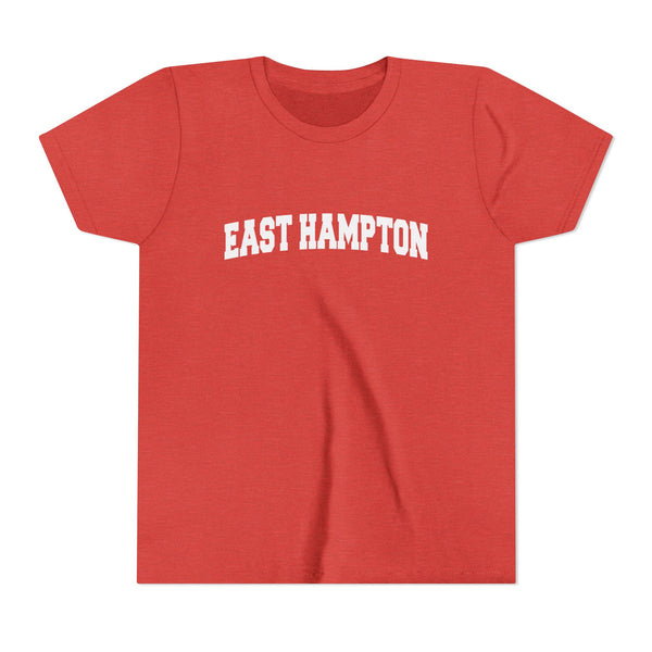 East Hampton, New York Youth Graphic Tee - Kids East Hampton T Shirt