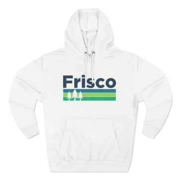 Buy white Premium Frisco, Colorado Hoodie - Retro Unisex Frisco Sweatshirt