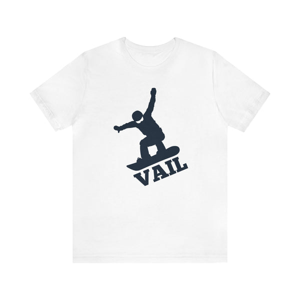 Vail, Colorado T-Shirt - Snowboard Unisex Vail Shirt