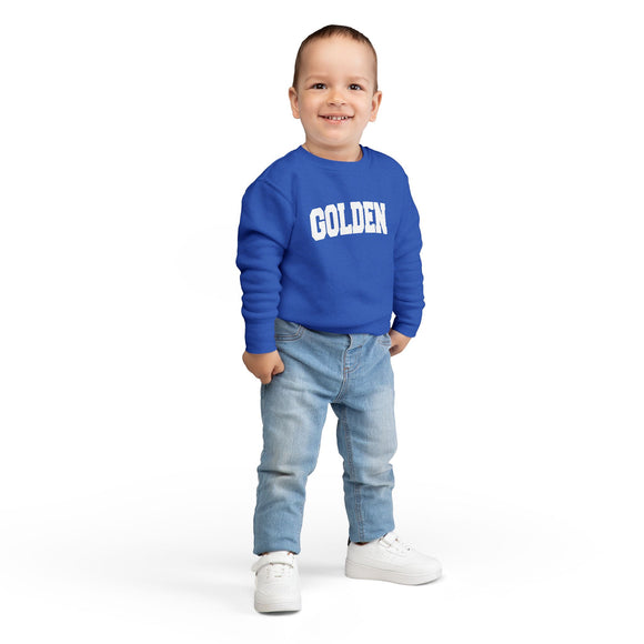 Golden, Colorado Toddler Sweatshirt - Golden Toddler Crewneck Sweatshirt