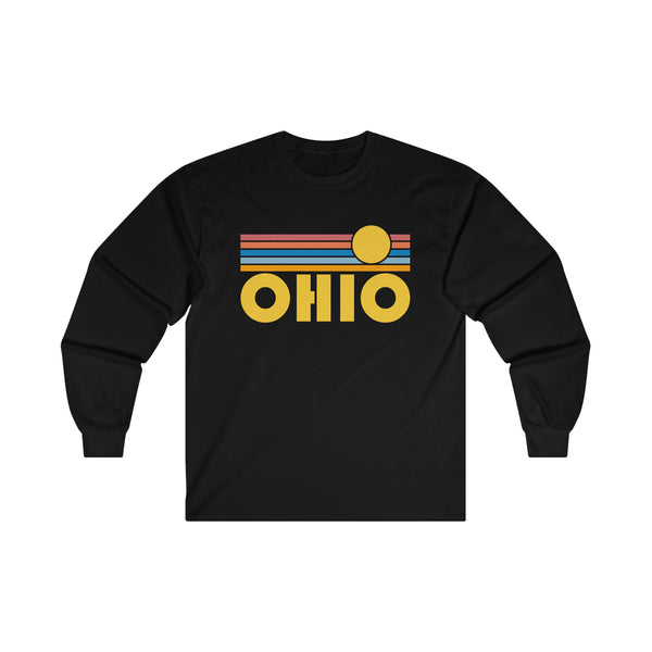 Ohio Long Sleeve Shirt - Retro Unisex Shirt