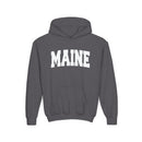 Maine Youth Hoodie - Kids Maine Hooded Sweatshirt-3