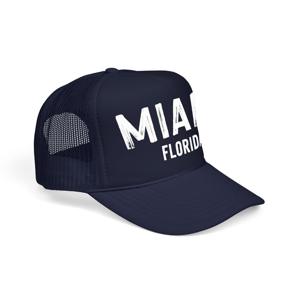Miami, Florida Trucker Hat - Miami Cap