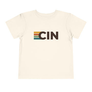 Buy natural Cincinnati, Ohio Toddler Tee - CIN Kids T Shirt