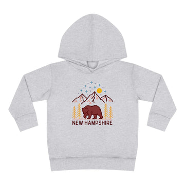 New Hampshire Toddler Hoodie - Unisex New Hampshire Toddler Sweatshirt - 0