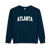 Atlanta Toddler Sweatshirt - Atlanta Toddler Crewneck Sweatshirt