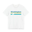 Washington T Shirt - Sailboat Graphic Washington Tee-6