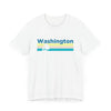 Washington T Shirt - Sailboat Graphic Washington Tee