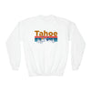 Lake Tahoe, California Youth Sweatshirt - Unisex Kid's Lake Tahoe Crewneck Sweatshirt