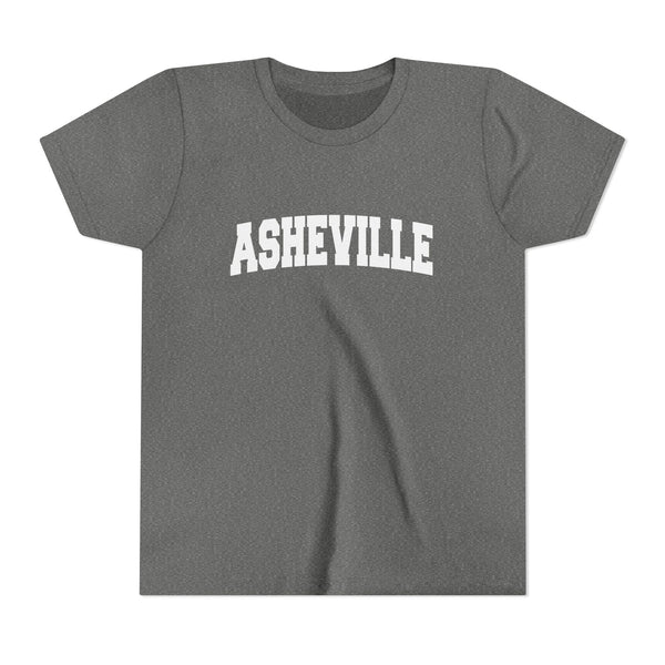Asheville, North Carolina Youth Graphic Tee - Kids Asheville T Shirt