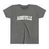 Asheville, North Carolina Youth Graphic Tee - Kids Asheville T Shirt