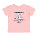 Whitefish, Montana Yeti Snowboard Toddler Tee-6