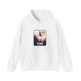 Stowe, Vermont Hoodie - Unisex Snow Ski Jump Stowe Hoodie Sweatshirt