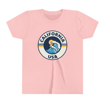 Buy pink California Youth T-Shirt - Unisex Kids California Shirt