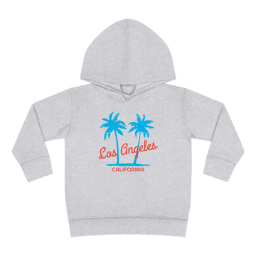 Los Angeles, California Toddler Hoodie - Unisex Los Angeles Toddler Sweatshirt - 0